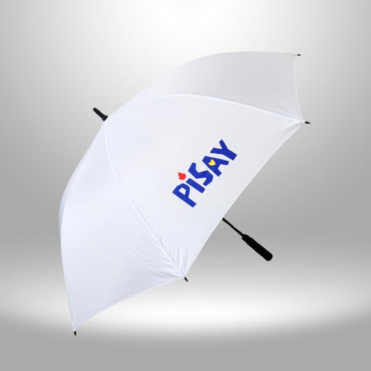 [UMBRELLA] Golf Umbrella - Pisay Cutesy - White