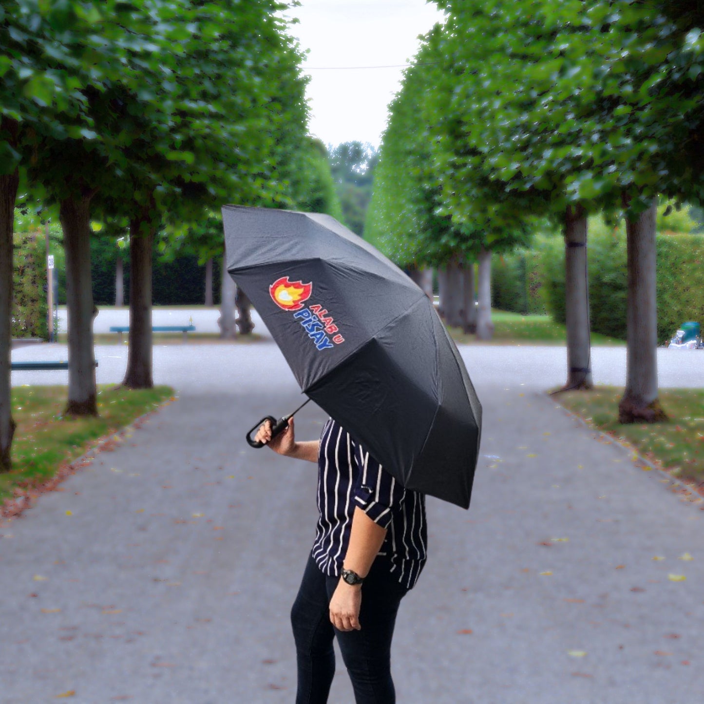 [UMBRELLA] Foldable Umbrella - Alab U Pisay - Black