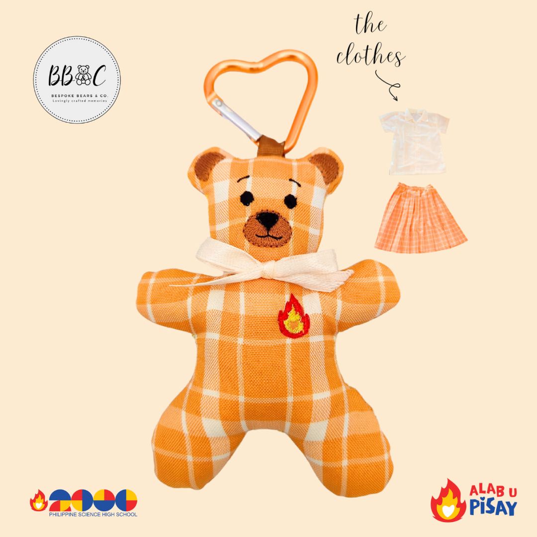 Pisay AlabU-bu Bear Bag Charm